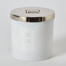 HOMEBOX | Abyad Fresh Water Scented Jar Candle with Lid - 380 gm | 166110508