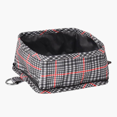 HOMEBOX | Canine Regal Travel Bowl - 20x20x5 cm | 166110863