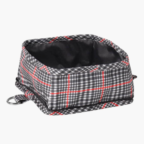 HOMEBOX | Canine Regal Travel Bowl - 20x20x5 cm | 166110863