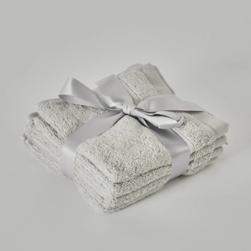 HOMEBOX | Jiva 4-Piece Naturally Fresh Face Towel Set - 30x30 cm | 166115049
