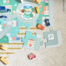 HOMEBOX | Playland 100-Piece Cityscape Kids Blocks Set - 22.5x22.5 cm | 166126675