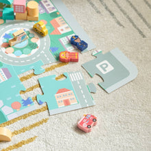 HOMEBOX | Playland 100-Piece Cityscape Kids Blocks Set - 22.5x22.5 cm | 166126675