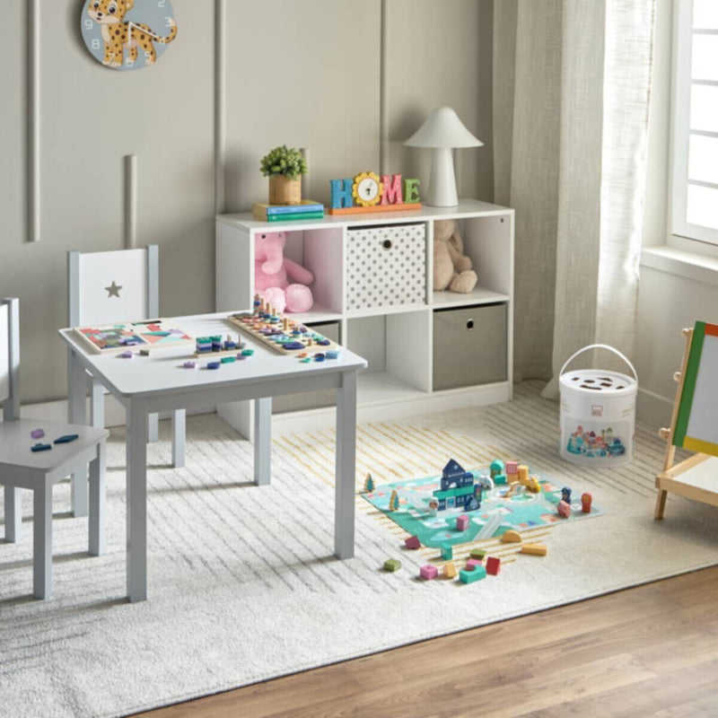 HOMEBOX | Playland 100-Piece Cityscape Kids Blocks Set - 22.5x22.5 cm | 166126675