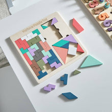 HOMEBOX | Playland 43-Piece Tangram Educational Toy Block Set - 25x25x1 cm | 166126678