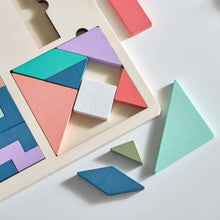 HOMEBOX | Playland 43-Piece Tangram Educational Toy Block Set - 25x25x1 cm | 166126678