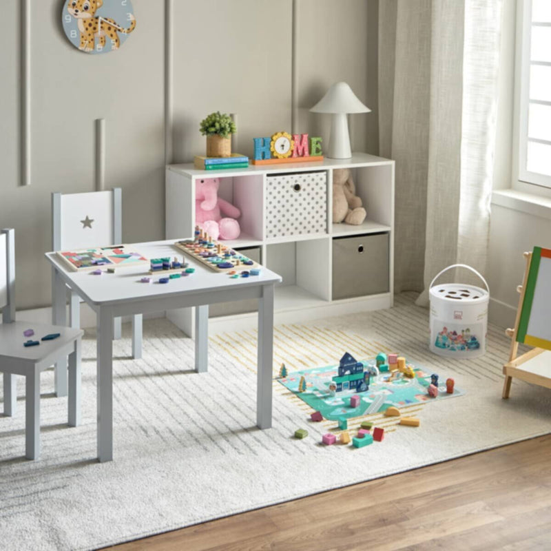 HOMEBOX | Playland 43-Piece Tangram Educational Toy Block Set - 25x25x1 cm | 166126678