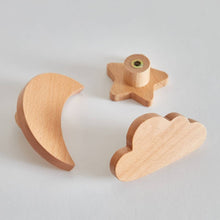 HOMEBOX | Natura 3-Piece Wooden Constellation Wall Hook Set | 166129742