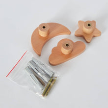 HOMEBOX | Natura 3-Piece Wooden Constellation Wall Hook Set | 166129742