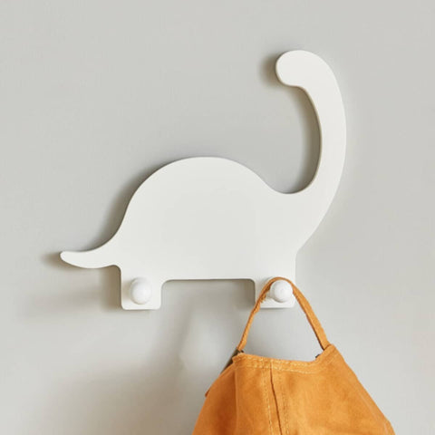HOMEBOX | Natura Wooden Dinosaur Wall Hook - 20x55x18 cm | 166129743
