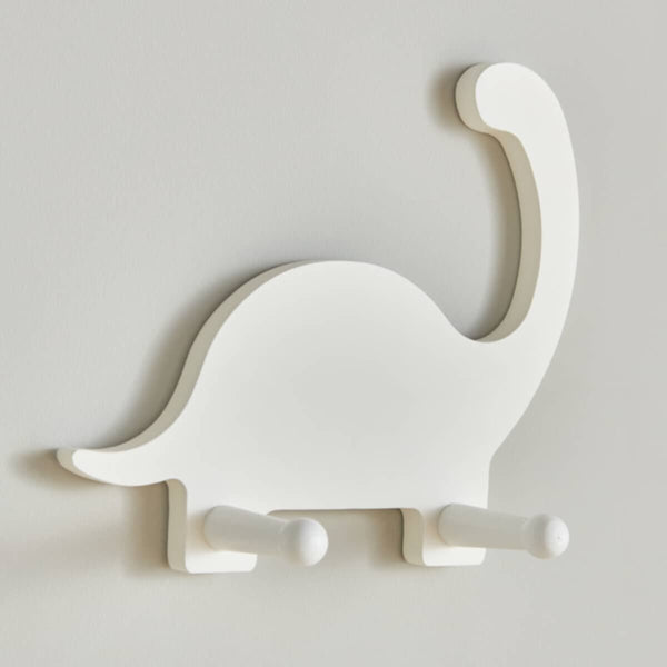 HOMEBOX | Natura Wooden Dinosaur Wall Hook - 20x55x18 cm | 166129743