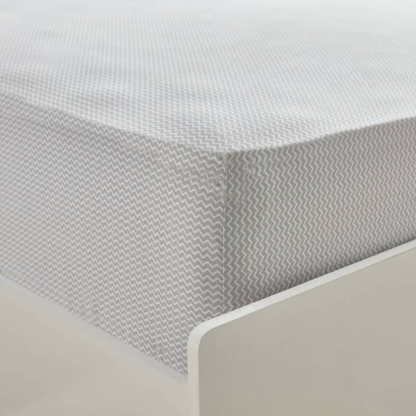 HOMEBOX | Playland Whimsical Kapas Cotton Single Fitted Sheet - 90x200+25 cm | 166132703