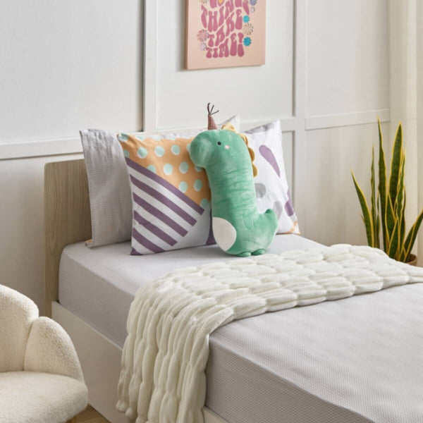 HOMEBOX | Playland Whimsical Kapas 2-Piece Cotton Pillow Cover Set - 50x75 cm | 166132704