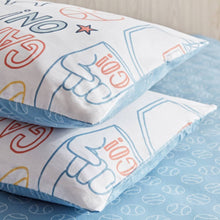 HOMEBOX | ArcadeIts a goal Kapas 2-Piece Cotton Pillow Cover Set - 50x75 cm | 166132710