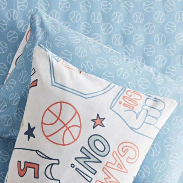 HOMEBOX | ArcadeIts a goal Kapas 2-Piece Cotton Pillow Cover Set - 50x75 cm | 166132710