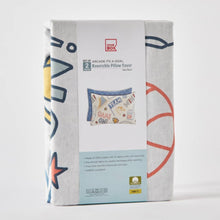 HOMEBOX | ArcadeIts a goal Kapas 2-Piece Cotton Pillow Cover Set - 50x75 cm | 166132710