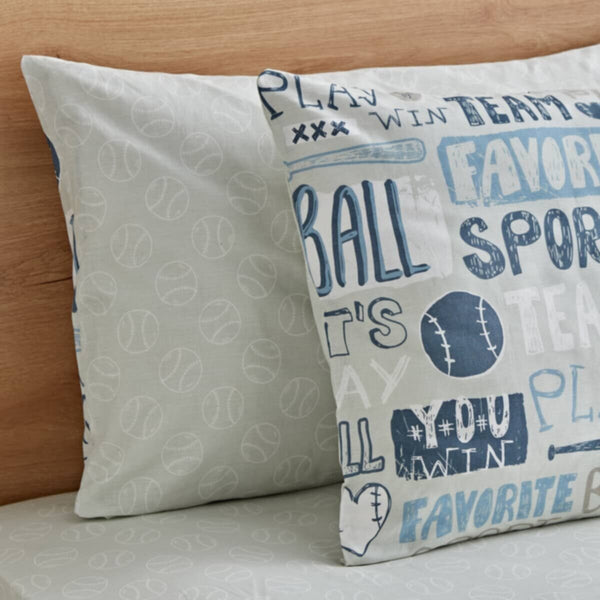 HOMEBOX | Arcade Win Win Kapas 2-Piece Cotton Pillow Cover Set - 50x75 cm | 166132713