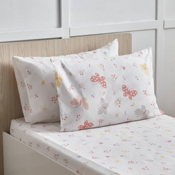 HOMEBOX | Flutterby Wonderland Kapas 2-Piece Pillow Cover Set - 50x75 cm | 166132716