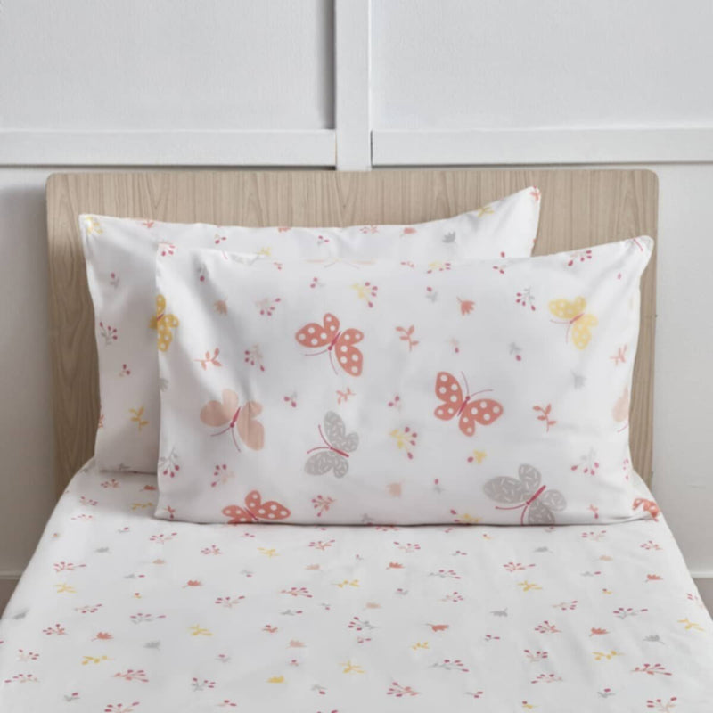 HOMEBOX | Flutterby Wonderland Kapas 2-Piece Pillow Cover Set - 50x75 cm | 166132716