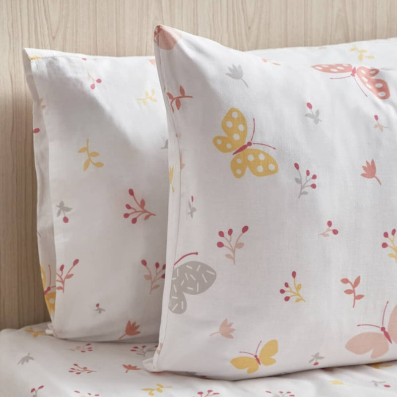HOMEBOX | Flutterby Wonderland Kapas 2-Piece Pillow Cover Set - 50x75 cm | 166132716