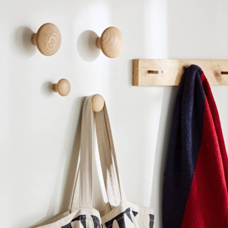 HOMEBOX | Natura 4-Piece Wall Mounted Hook Set | 166140893