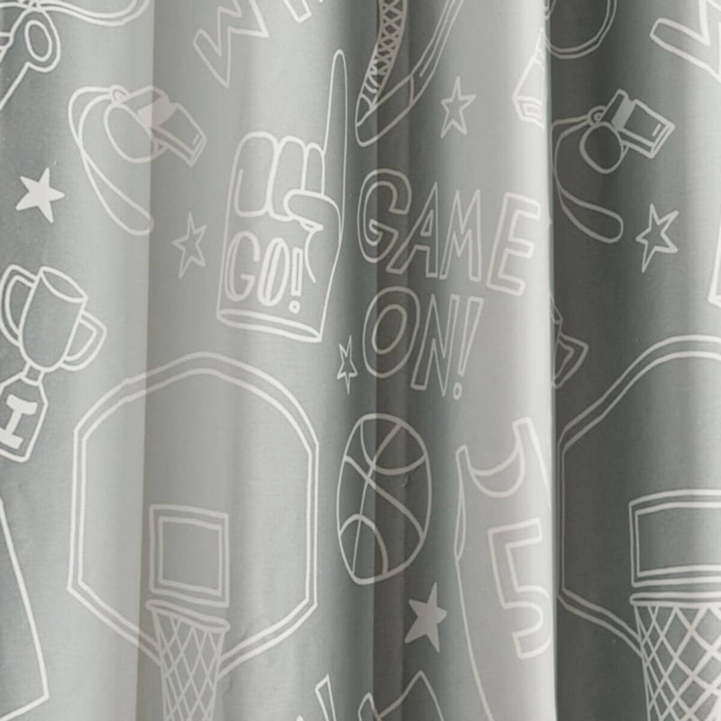 HOMEBOX | Arcade 2-Piece Team Play Blackout Curtain Set - 135x240 cm | 166146408