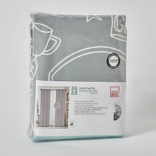 HOMEBOX | Arcade 2-Piece Team Play Blackout Curtain Set - 135x240 cm | 166146408