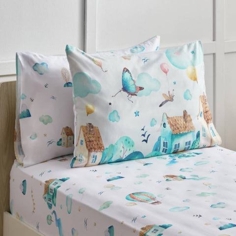 HOMEBOX | Playland Joyful 2-Piece Microfibre Pillow Cover Set - 50x75 cm | 166147353