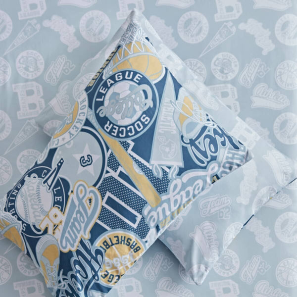 HOMEBOX | Arcade Lets Play 2-Piece Microfibre Pillow Cover Set - 50x75 cm | 166147362