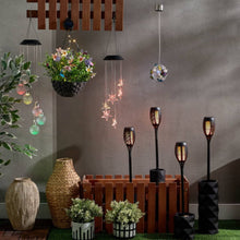 HOMEBOX | Lyn Solar Decorative LED Hanging Light - 10x40 cm | 166158745