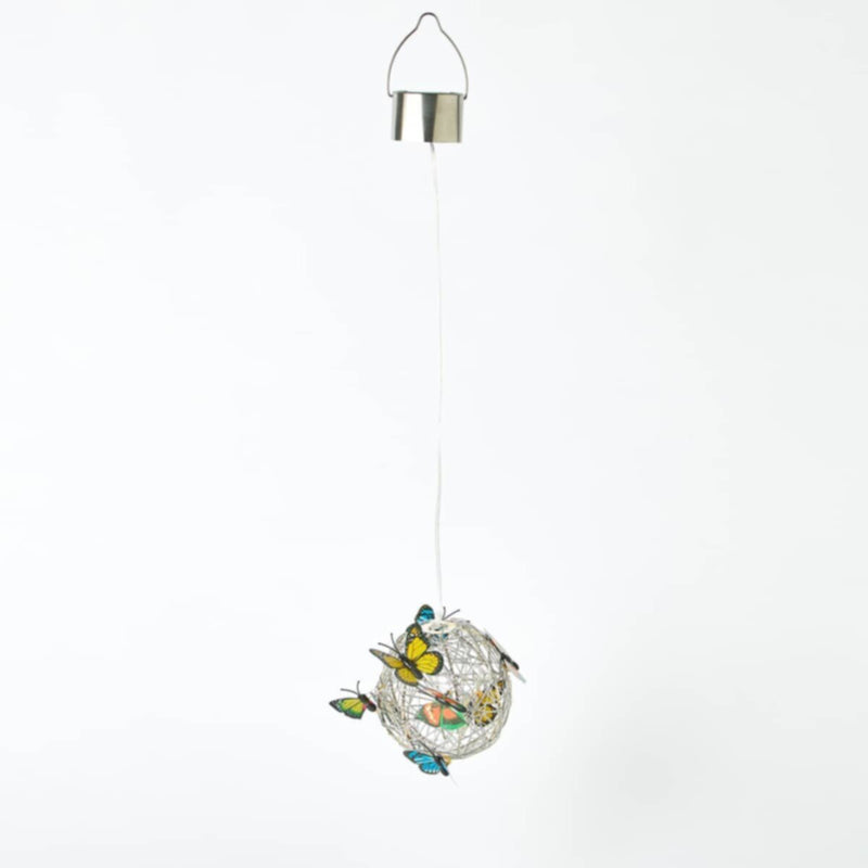 HOMEBOX | Lyn Solar Decorative LED Hanging Light - 10x40 cm | 166158745