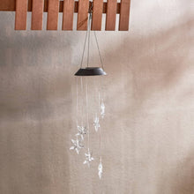 HOMEBOX | Lyn Solar LED Star Chimes with Rechargeable Battery - 80 cm | 166158748