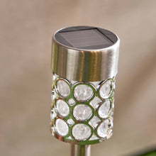 HOMEBOX | Lyn 2-Piece Solar Outdoor Spike LED Light - 36x8x8 cm | 166158753