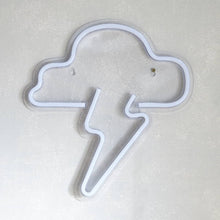 HOMEBOX | Lyn Thunder Frame LED Neon Light - 31x2x33 cm | 166158755