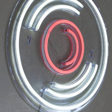 HOMEBOX | Lyn Disc Frame LED Neon Light - 32x2x32 cm | 166158759