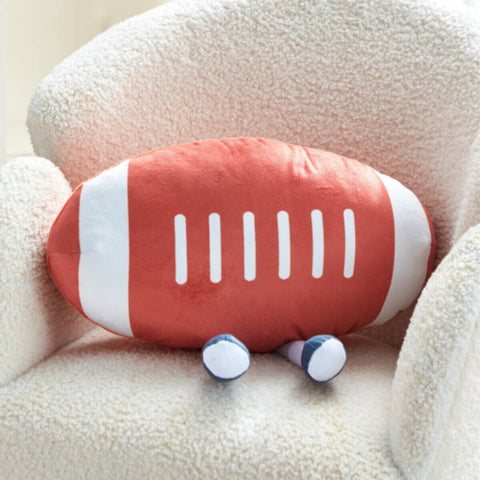 HOMEBOX | Arcade Centaur Game Ball Shaped Cushion - 37x23 cm | 166201491