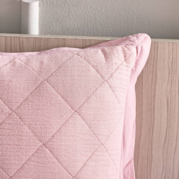 HOMEBOX | Flutterby Blossom Cotton Quilted Filled Cushion - 40x40 cm | 166212974