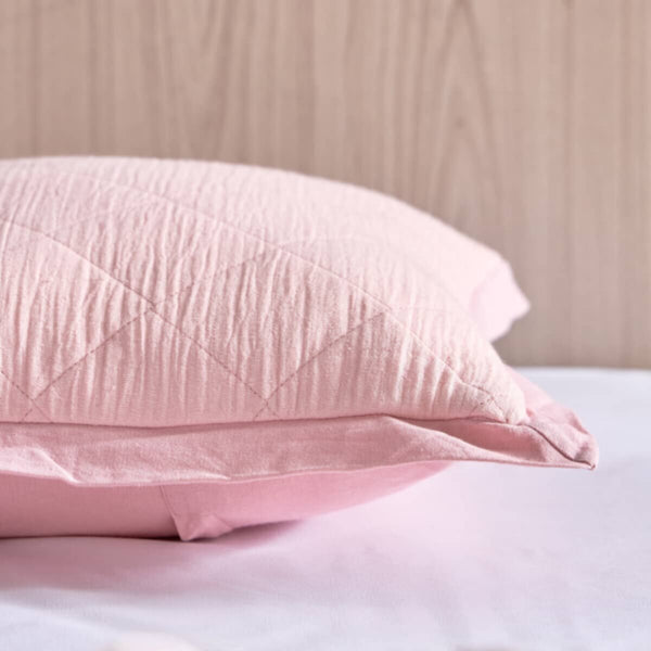 HOMEBOX | Flutterby Blossom Cotton Quilted Filled Cushion - 40x40 cm | 166212974