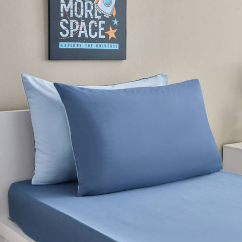 HOMEBOX | Vera 2-Piece Reversible Microfibre Pillow Cover Set - 50x75 cm | 166247541