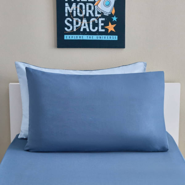 HOMEBOX | Vera 2-Piece Reversible Microfibre Pillow Cover Set - 50x75 cm | 166247541