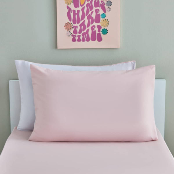 HOMEBOX | Vera 2-Piece Reversible Microfibre Pillow Cover Set - 50x75 cm | 166247547