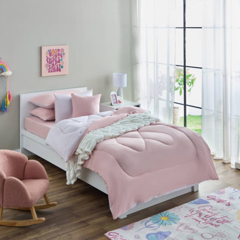 HOMEBOX | Vera 2-Piece Reversible Microfibre Pillow Cover Set - 50x75 cm | 166247547