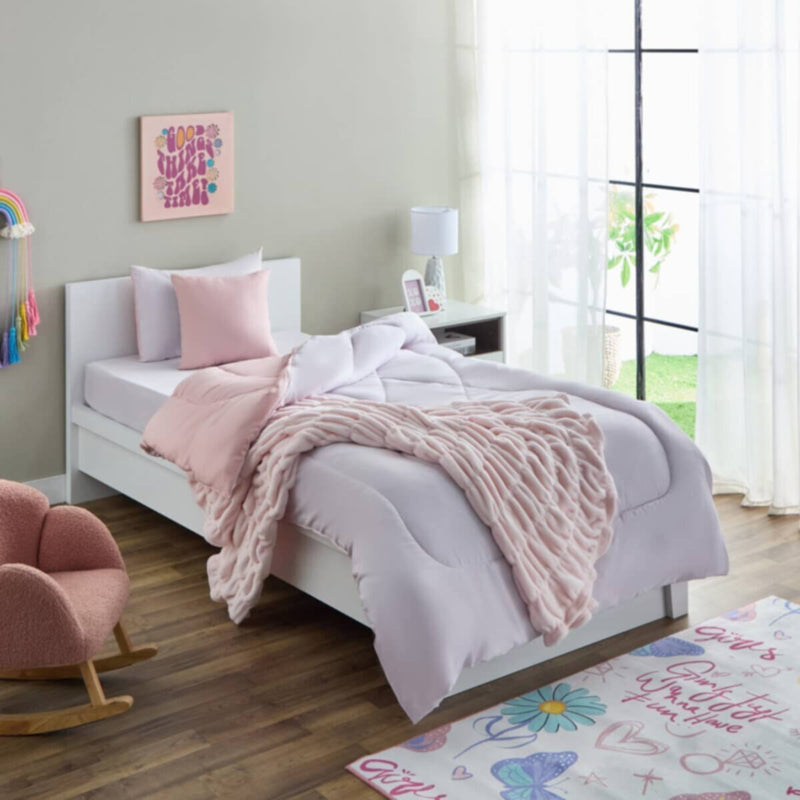 HOMEBOX | Vera Microfibre Single Fitted Sheet - 90x190+25 cm | 166247548