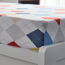 HOMEBOX | Nora Plaid Microfibre Single Fitted Sheet - 90x190+25 cm | 166263076