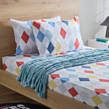 HOMEBOX | Nora 2-Piece Plaid Reversible Microfibre Pillow Cover Set - 50x75 cm | 166263078