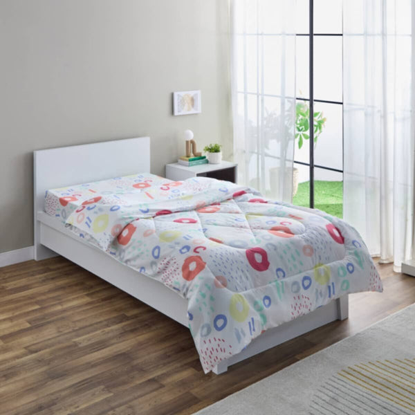 HOMEBOX | Nora Regina Microfibre Single Reversible Comforter - 135x220 cm | 166263082