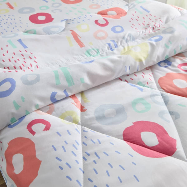 HOMEBOX | Nora Regina Microfibre Single Reversible Comforter - 135x220 cm | 166263082