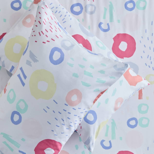 HOMEBOX | Nora 2-Piece Regina Reversible Microfibre Pillow Cover Set - 50x75 cm | 166263085