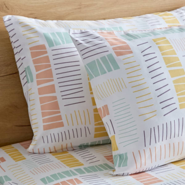 HOMEBOX | Nora Savana 2-Piece Reversible Microfibre Pillow Cover Set - 50x75 cm | 166263092