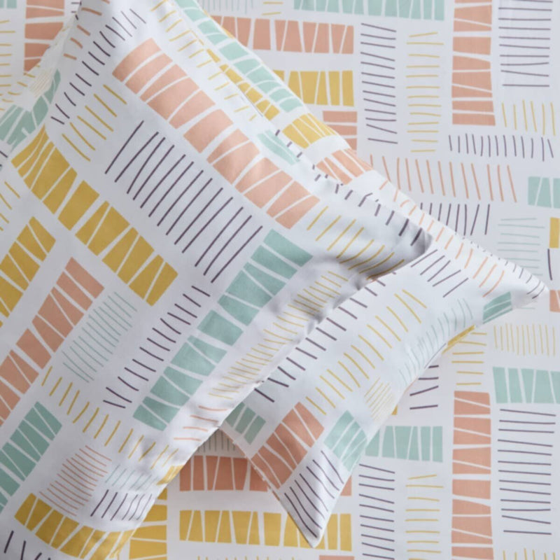 HOMEBOX | Nora Savana 2-Piece Reversible Microfibre Pillow Cover Set - 50x75 cm | 166263092