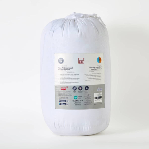 HOMEBOX | PureShield King Antimicrobial MicroGel Duvet - 220x220 cm | 166308017